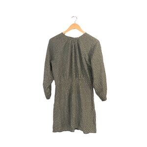 nicoli Green Patterned Dress mini